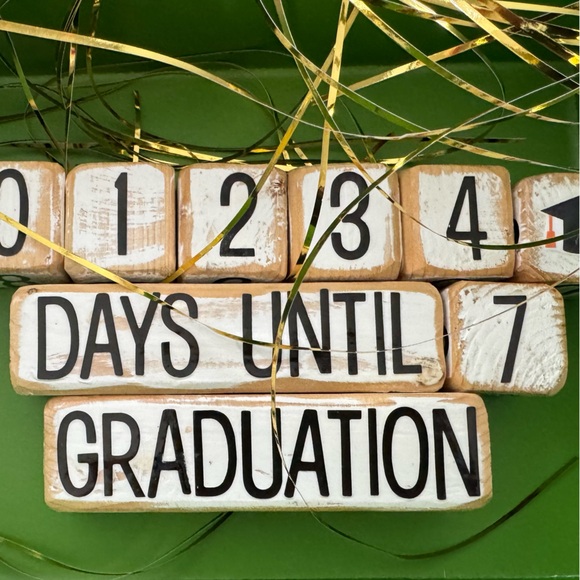 Graduation Countdown Blocks - Picture 1 of 2